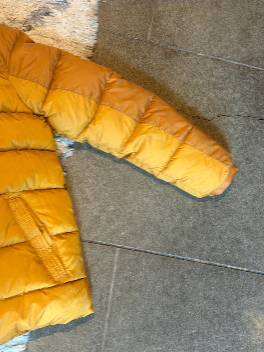 ZARA BOYS collection ~ Kids ~ Hooded Puffer Jacket ~ Mustard ~ 13/14 - Picture 5 of 16